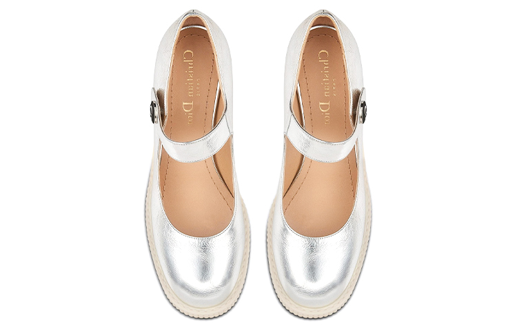 Purchase (Women) Dior D-Doll High-Top Sneaker 'Silver Fashion' KDP909LCV_S59K