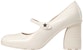 (W) Dior D-Doll High Heel 'Kulit Anak Lembu Putih Berkilat' KDP970CCF_S03W