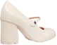 Lookbook (W) Dior D-Doll High Heel 'Kulit Anak Lembu Putih Berkilat' KDP970CCF_S03W