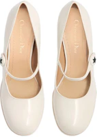 Shop (W) Dior D-Doll High Heel 'Kulit Anak Lembu Putih Berkilat' KDP970CCF_S03W