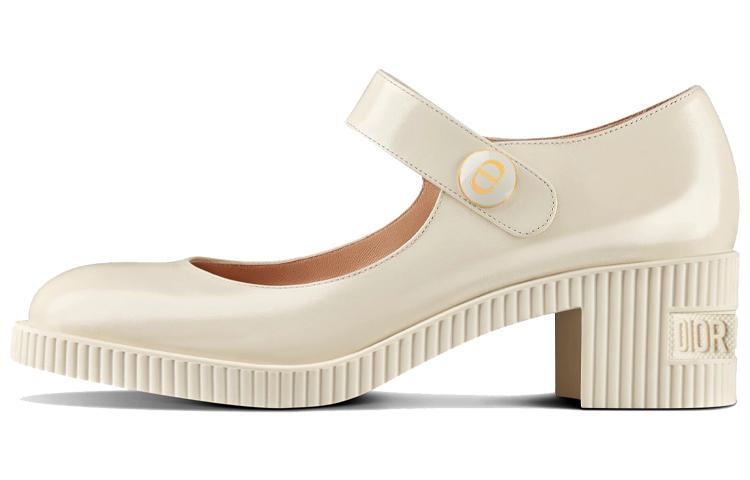 (Women) Dior D-Doll High Heel 'White' KDP909CCF_S03W