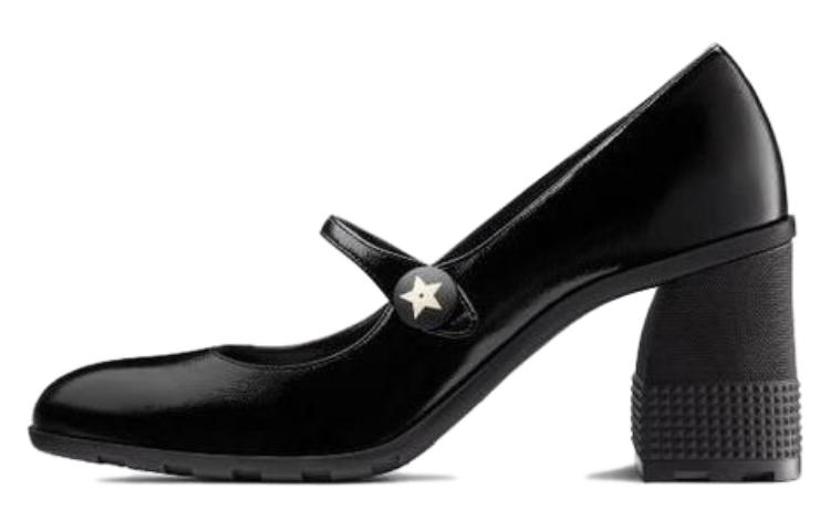 (Women) Dior D-Doll High Heeled Shoes 'Black Fashion Chunky Heel' KCP970CCF_S900