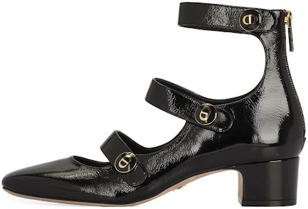 DIOR 迪奧 D-DOLL 皮革中跟鞋 女款 黑色 Buy DIOR 迪奧 D-DOLL 皮革中跟鞋 女款 黑色