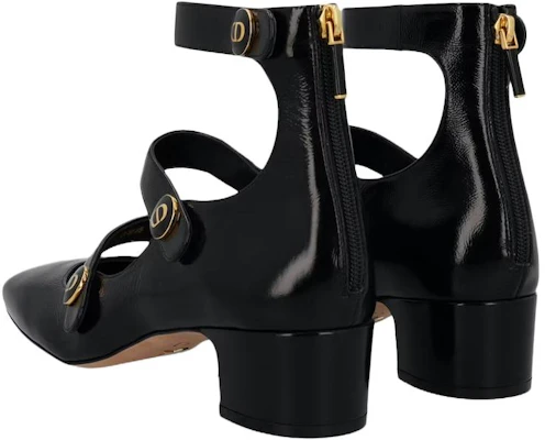 (Women) Dior D-Doll Leather Mid-Heel 'Black' KDP912CCF_S900 Lookbook (Women) Dior D-Doll Leather Mid-Heel 'Black' KDP912CCF_S900