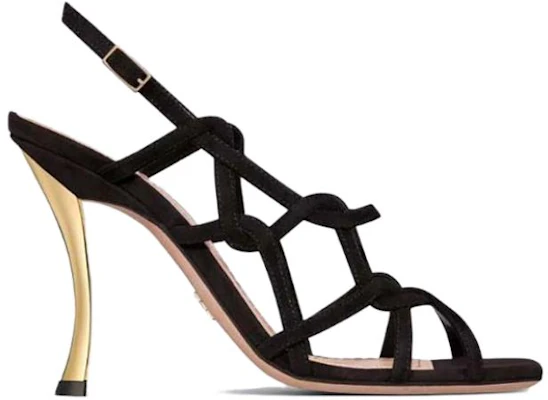 (W) Dior D-Fame Noir ''Mule Mode À Boucle Carrée en Velours'' KCQ777VVV_S900 Order (W) Dior D-Fame Noir ''Mule Mode À Boucle Carrée en Velours'' KCQ777VVV_S900