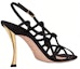 Purchase (W) Dior D-Fame Hitam 'Velvet Buckle Square Toe Fashion Slide' KCQ777VVV_S900