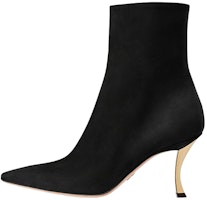 (Women) Dior D-Fame High-Heel Ankle Boot 'Black Velvet' KCI806VVV_S900 (Women) Dior D-Fame High-Heel Ankle Boot 'Black Velvet' KCI806VVV_S900