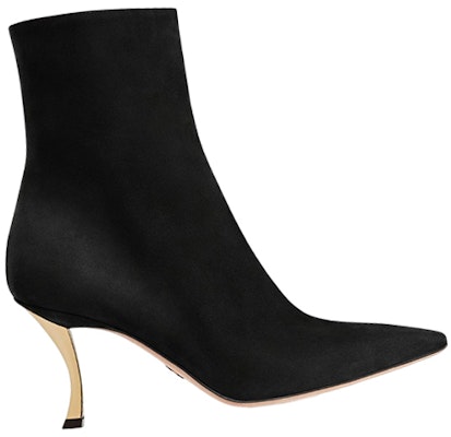 (Women) Dior D-Fame High-Heel Ankle Boot 'Black Velvet' KCI806VVV_S900 Order (Women) Dior D-Fame High-Heel Ankle Boot 'Black Velvet' KCI806VVV_S900