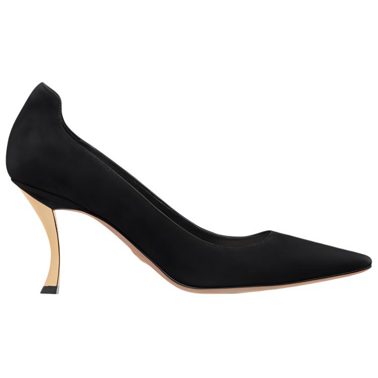 Order (W) Dior D-Fame Tacco Alto ''Velvet Nero'' KCP974VVV_S900