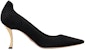 (Women) Dior D-Fame High Heel 'Black Velvet' KCP974VVV_S900