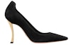 Order (Women) Dior D-Fame High Heels 'Velvet Fashion Stiletto Black' KCP975VVV_S900