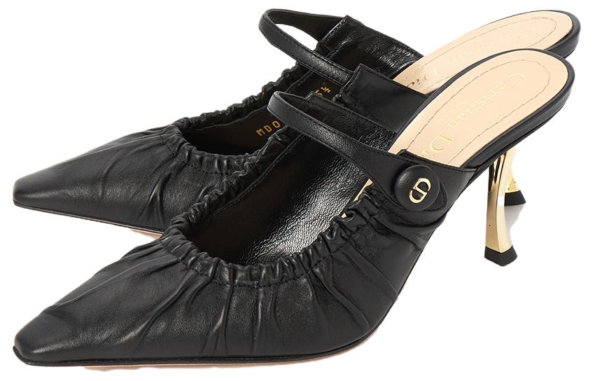 Order (W) Sandal Dior D-Fame 'Black Stiletto' KCV001LAB_S900