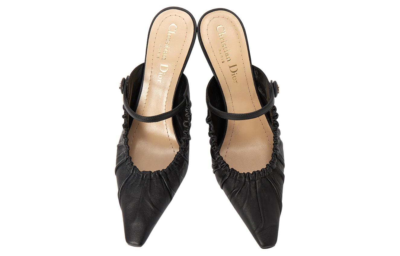 Shop (W) Sandal Dior D-Fame 'Black Stiletto' KCV001LAB_S900