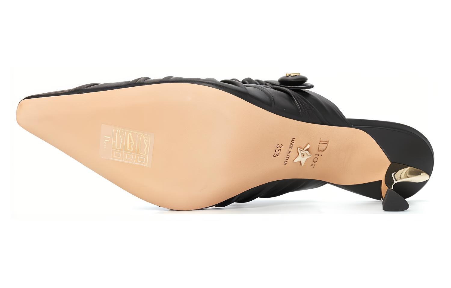 Purchase (W) Sandal Dior D-Fame 'Black Stiletto' KCV001LAB_S900