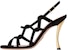 (Women) Dior D-Fame Sandal 'Black Velvet Buckle' KDQ777VVV_S900