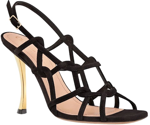 (Women) Dior D-Fame Sandal 'Black Velvet Buckle' KDQ777VVV_S900 Order (Women) Dior D-Fame Sandal 'Black Velvet Buckle' KDQ777VVV_S900