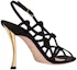 Lookbook (Women) Dior D-Fame Sandal 'Black Velvet Buckle' KDQ777VVV_S900