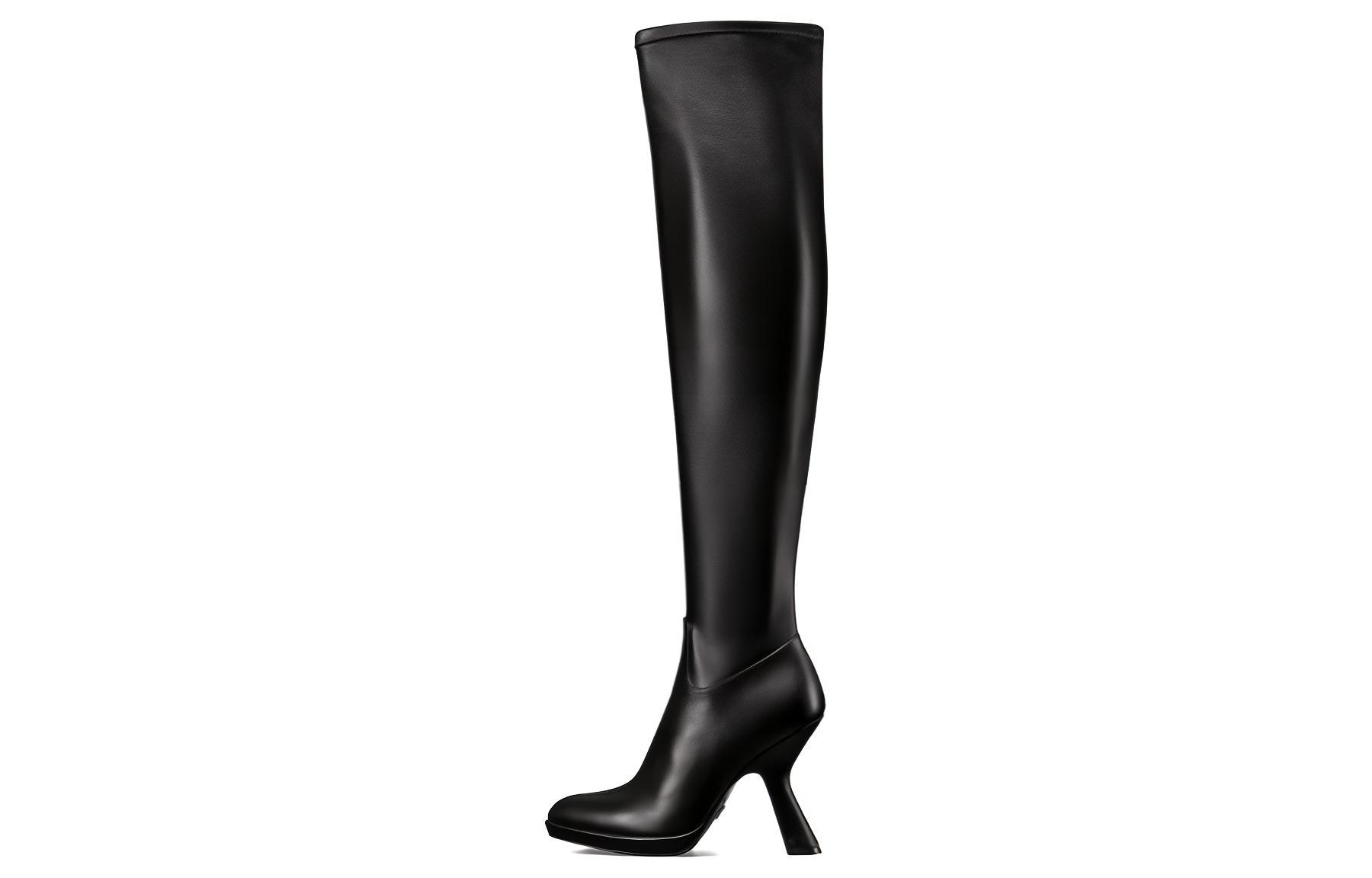 (Women) Dior D-Fiction High-Top Boot 'Black Comfort' KCI944XLC_S900