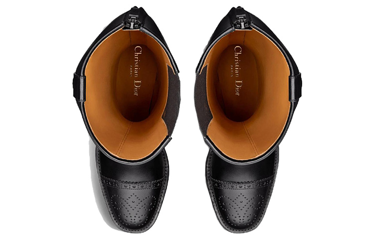 Lookbook (Women) Dior D-Folk High-Top 'Black Fashion Zipper' KCI827VEA_S900