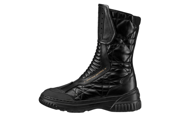 (Women) Dior D-Leader 'Black Logo Zip' KDI802CQC_S900