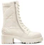 Order (W) Dior D-leader ''Witte Leren Fashion Boot'' KCI733CQC_S03W