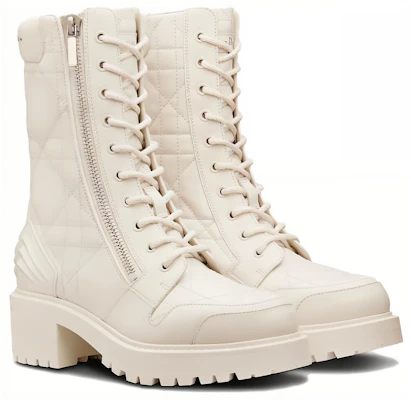 (W) Dior D-leader ''Witte Leren Fashion Boot'' KCI733CQC_S03W Shop (W) Dior D-leader ''Witte Leren Fashion Boot'' KCI733CQC_S03W
