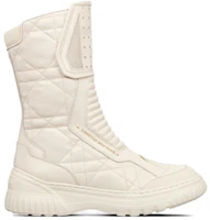 Order (W) Dior D-Leader 靴子 '白色标志拉链' KDI802CQC_S03W
