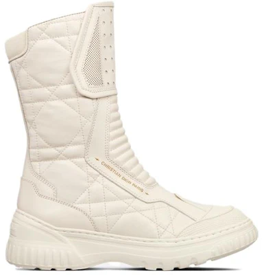 (W) Dior D-Leader 靴子 '白色标志拉链' KDI802CQC_S03W Order (W) Dior D-Leader 靴子 '白色标志拉链' KDI802CQC_S03W