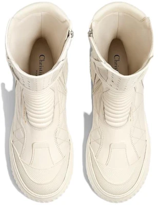 (W) Dior D-Leader 靴子 '白色标志拉链' KDI802CQC_S03W Purchase (W) Dior D-Leader 靴子 '白色标志拉链' KDI802CQC_S03W