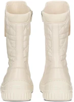 Details for (W) Dior D-Leader 靴子 '白色标志拉链' KDI802CQC_S03W