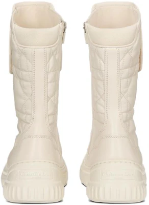 (W) Dior D-Leader 靴子 '白色标志拉链' KDI802CQC_S03W Details for (W) Dior D-Leader 靴子 '白色标志拉链' KDI802CQC_S03W