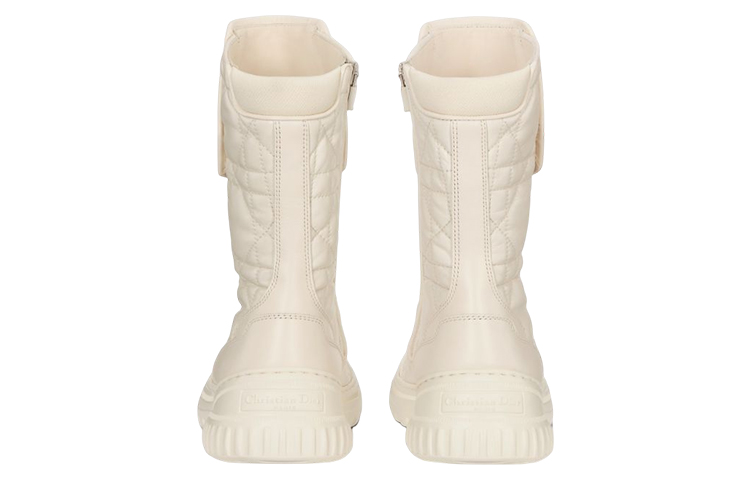 Purchase (W) Stivale Dior D-Leader in Pelle ''Bianco Moda'' KCI802CQC_S03W