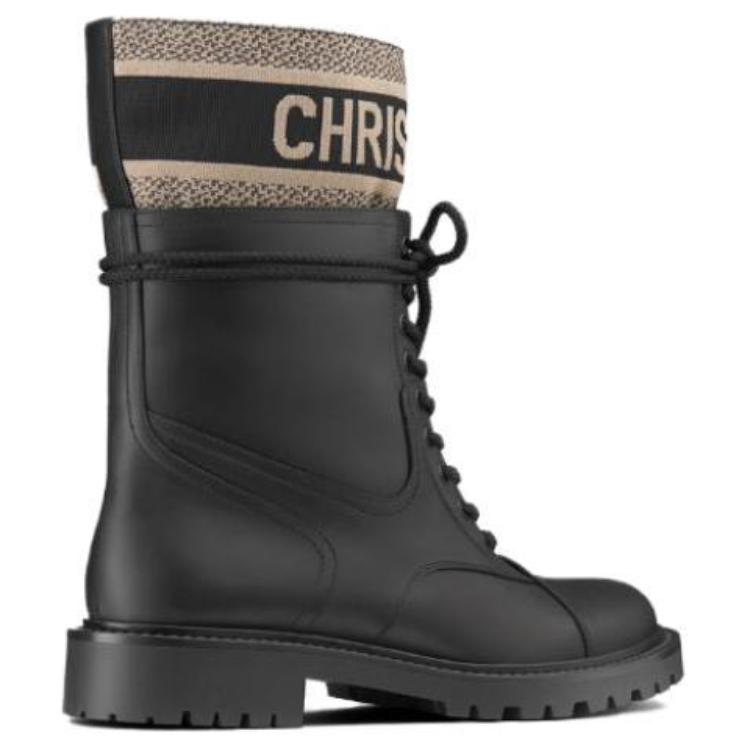 Purchase (Women) Dior D-Major Ankle Boot 'Black' KDI631SCN_S51X
