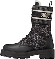 (Women) Dior D-Major Ankle Boot 'Black Leather' KDI974CWS_S29X (Women) Dior D-Major Ankle Boot 'Black Leather' KDI974CWS_S29X