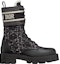 Order (W) But Dior D-Major Boot Hitam Kulit KDI974CWS_S29X