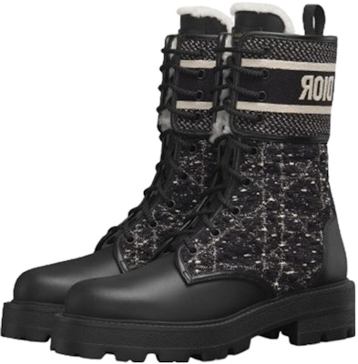 (Women) Dior D-Major Ankle Boot 'Black Leather' KDI974CWS_S29X Lookbook (Women) Dior D-Major Ankle Boot 'Black Leather' KDI974CWS_S29X