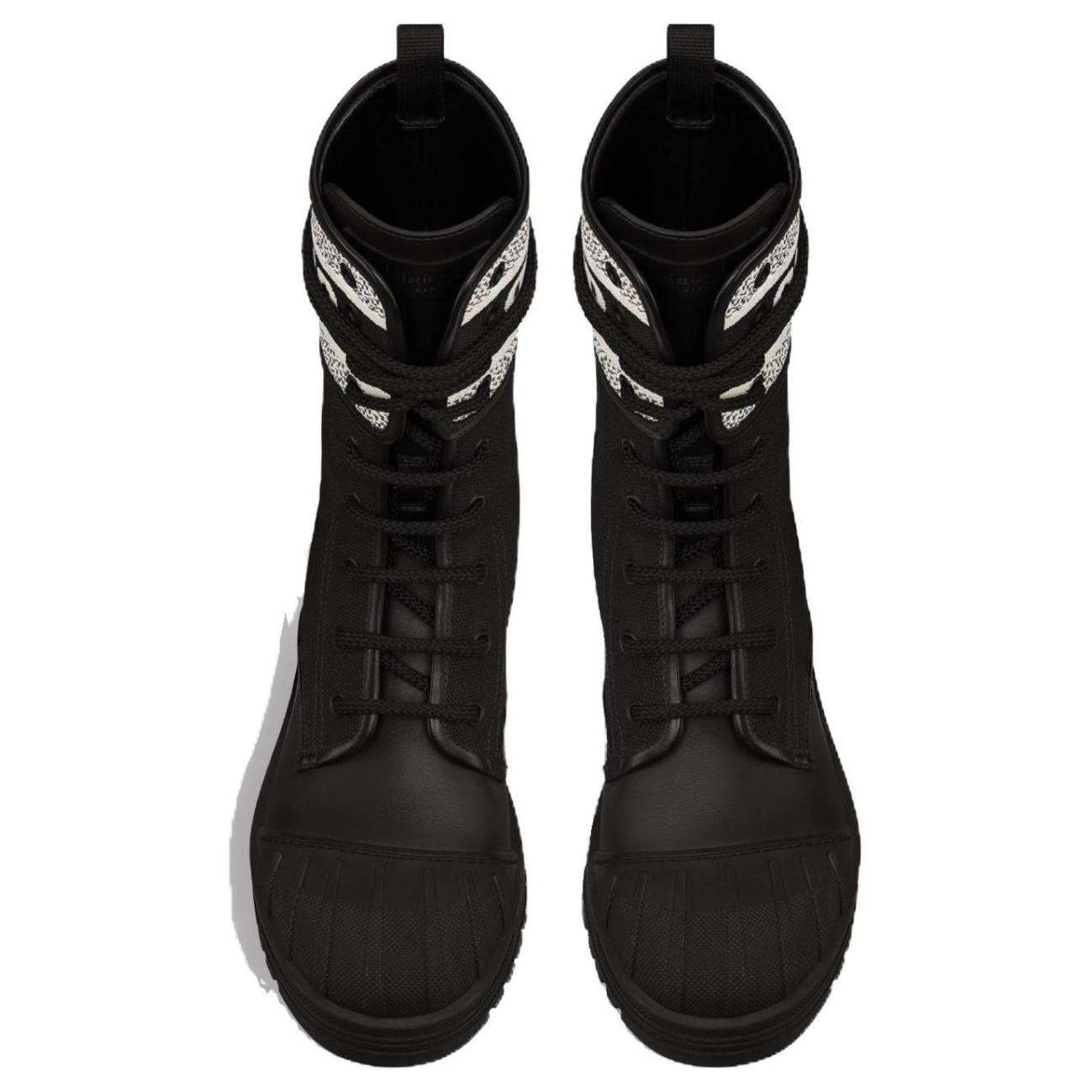 Purchase (W) Dior D-Major Stivaletto alla Caviglia ''Nero Bianco'' KCI675SCR-S52X