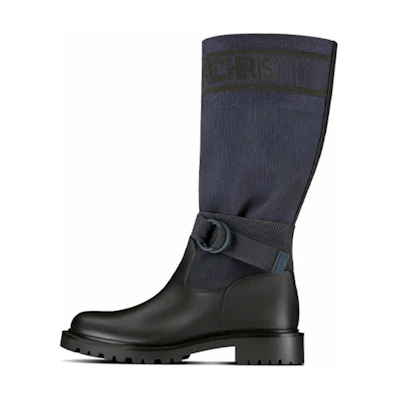 (W) Dior D-Major High-Top 'Blue Fashion'