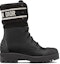 Order (Women) Dior D-Major Mid-Top Boot 'Craft Fabric and Calfskin Black' KDI704VES_S20X