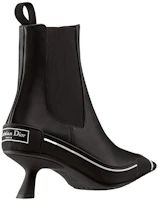 Shop (W) Dior D-Motion Sepatu Boots Hak Tinggi Kulit Sapi Chelsea 'Hitam' KCI796VSO_S20X