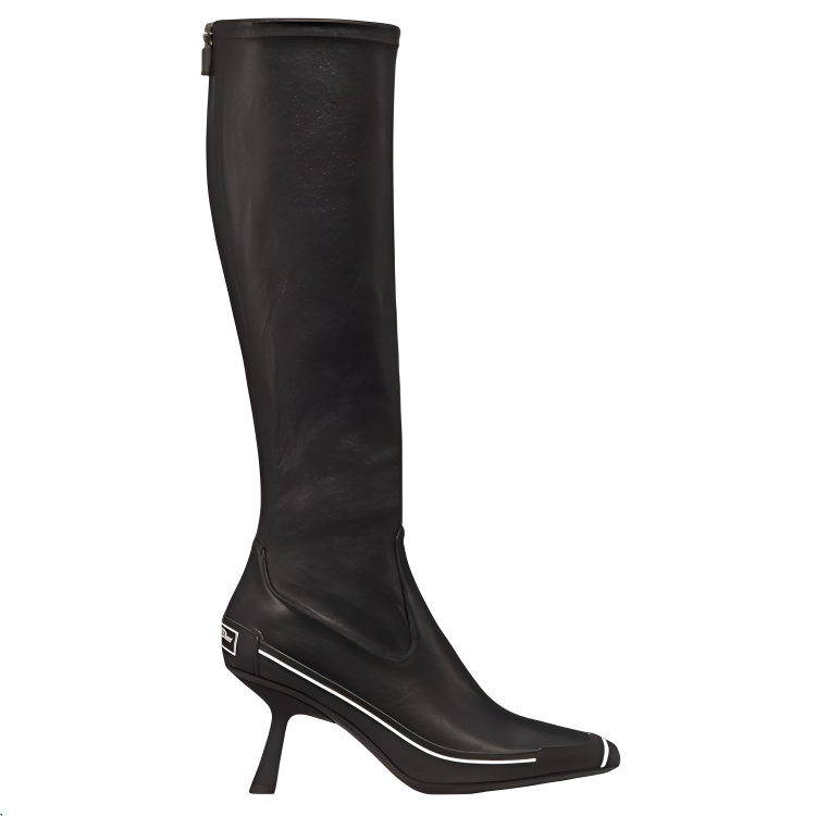 Order (W) Bota Alta Dior D-Motion 'Cuero Negro' KCI799NSR_S20X