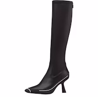 Lookbook (W) Dior D-Motion Sepatu Boot Tinggi 'Kulit Hitam' KCI799NSR_S20X