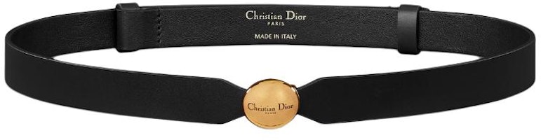 (Women) DIOR D-Pépite Logo Black Calfskin Belt 2cm Wide B0585CBJIM900 (Women) DIOR D-Pépite Logo Black Calfskin Belt 2cm Wide B0585CBJIM900