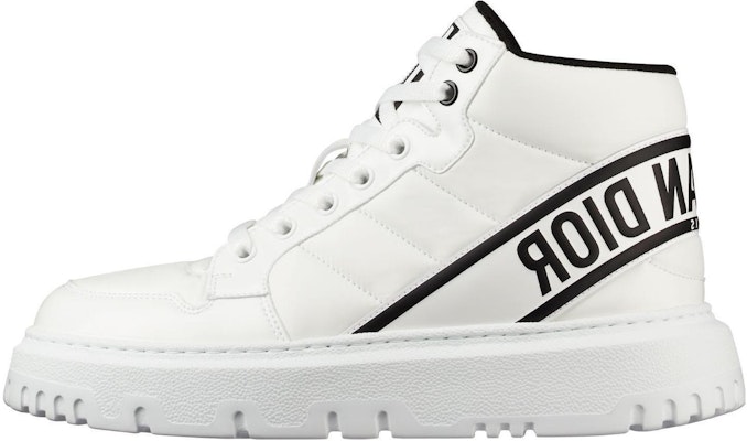 (女性) Dior D-Player「菱格紋尼龍 - 白黑」KCK315NYF-S19W Buy (女性) Dior D-Player「菱格紋尼龍 - 白黑」KCK315NYF-S19W