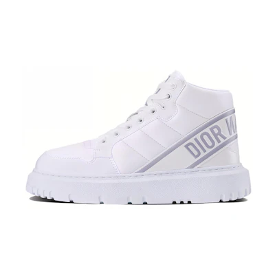 (W) Dior D-Player 'Quilted Nylon - White Grey'
