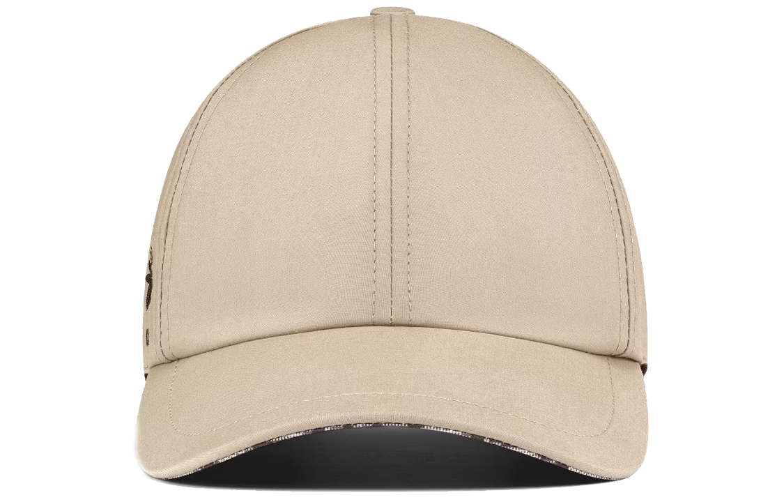 (Women) Dior D-PLAYER Bee Embroidery Cap Beige  Baseball Hat. 32DPO918A130-C132