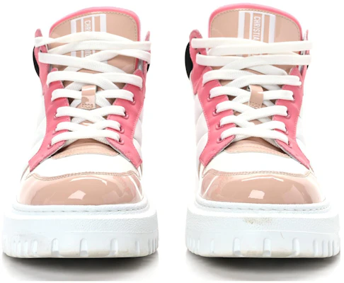 (W) Dior D-Player High 'Rosa y Blanco Patchwork' KCK327NYC_S57P Order (W) Dior D-Player High 'Rosa y Blanco Patchwork' KCK327NYC_S57P