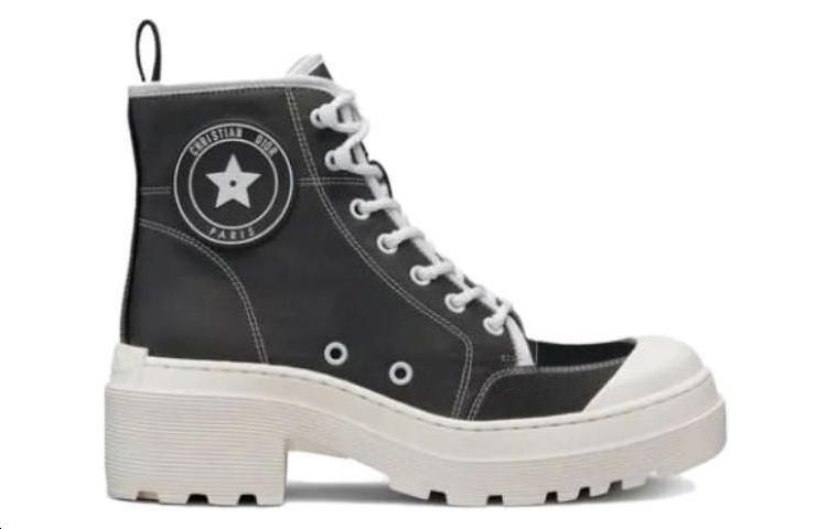 Order DIOR 迪奧 D-RISE 小牛皮短靴 女款 黑色