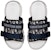 (W) Sandal Rata Dior D-Wander 'Cetakan Biru Gelap' KCQ351OBY_S56B