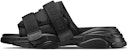 (W) Dior D-Wander Mule 'Hitam Corak Penyamaran' KCQ351CNF-S900